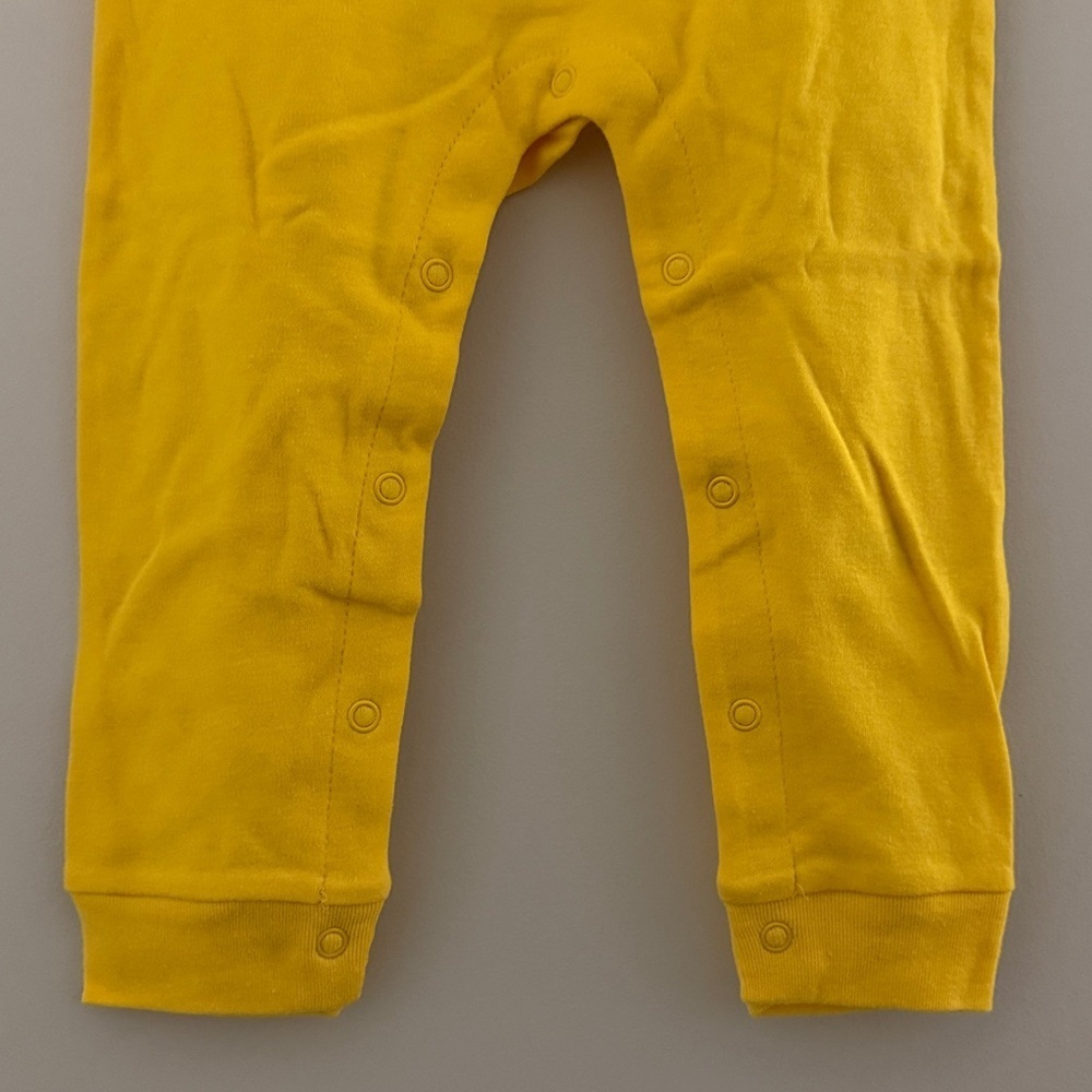 Disney Yellow Winnie the Pooh One-Piece with Hat - Picture 6 of 6